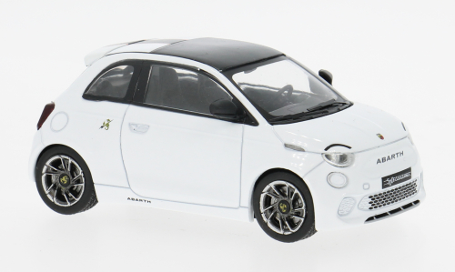 Fiat 500e Abarth 2024 Wit - 1:43  Fiat 500e Abarth 2024 Wit - 1:43
